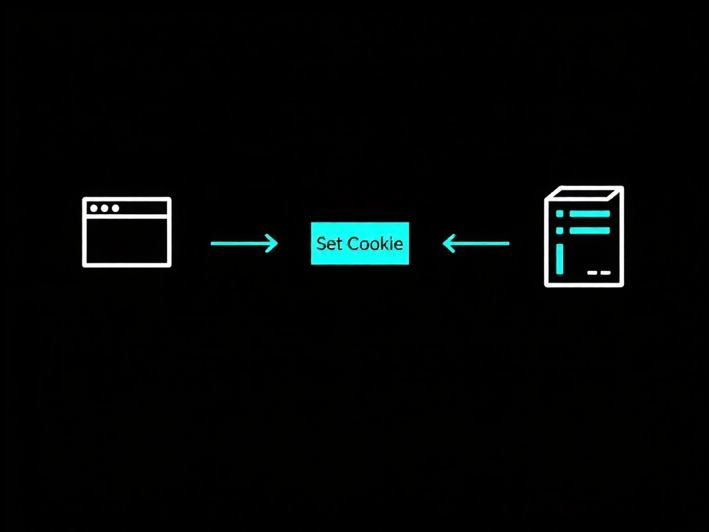 Data flow diagram between browser and server